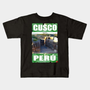 SACSAYHUAMAN CUSCO PERU Kids T-Shirt